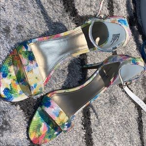 Worthington open toe heels